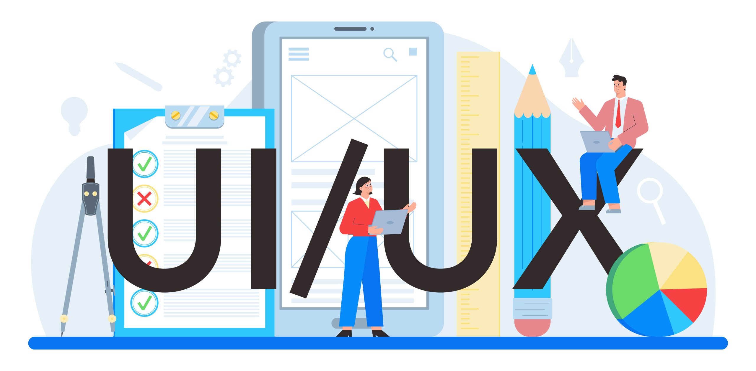 در طراحی سایت امروزه طراحی ui & ux  از مباحث مهم در نحوه طراحی سایت میباشد. این دو واژه معمولا در کنار هم به کار میروند.